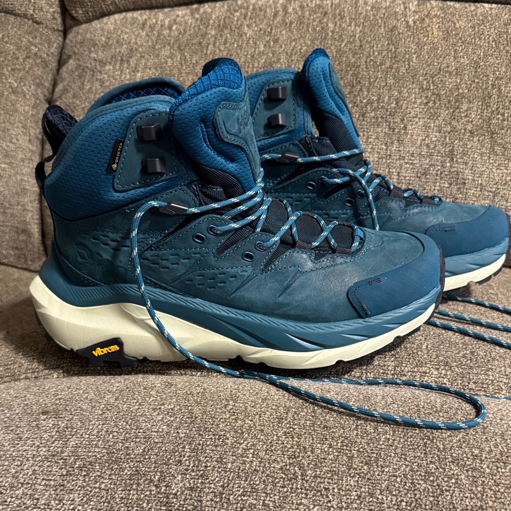 Hoka Women's Blue Hiking Shoes